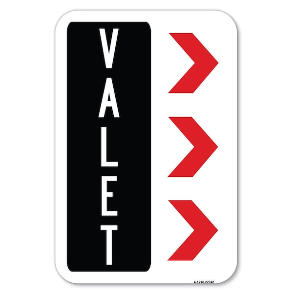 Safety Sign, 12 in Height, Aluminum, 18 in Length, 22742